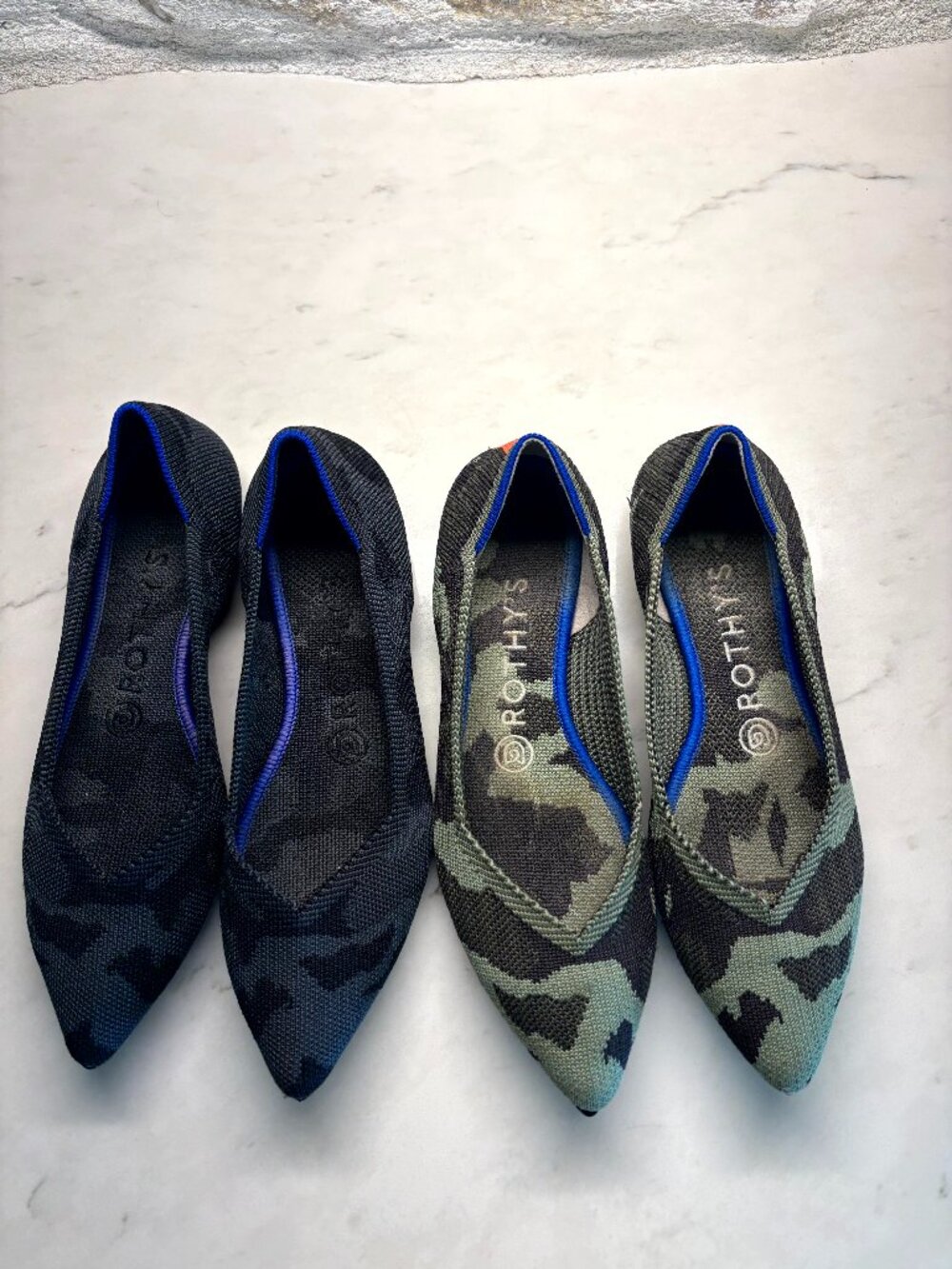 Rothy’s Camo Set of Flats - Sold Together